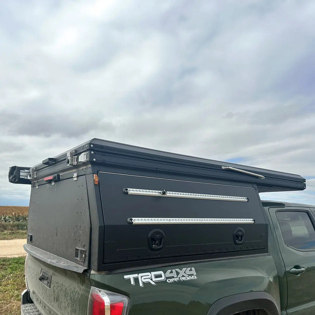 Dirtbox - Canopy Camper – Modular Truck Camper Shell / Topper For Mid-Size & Full-Size Trucks - Toyota Tundra, Tacoma 3