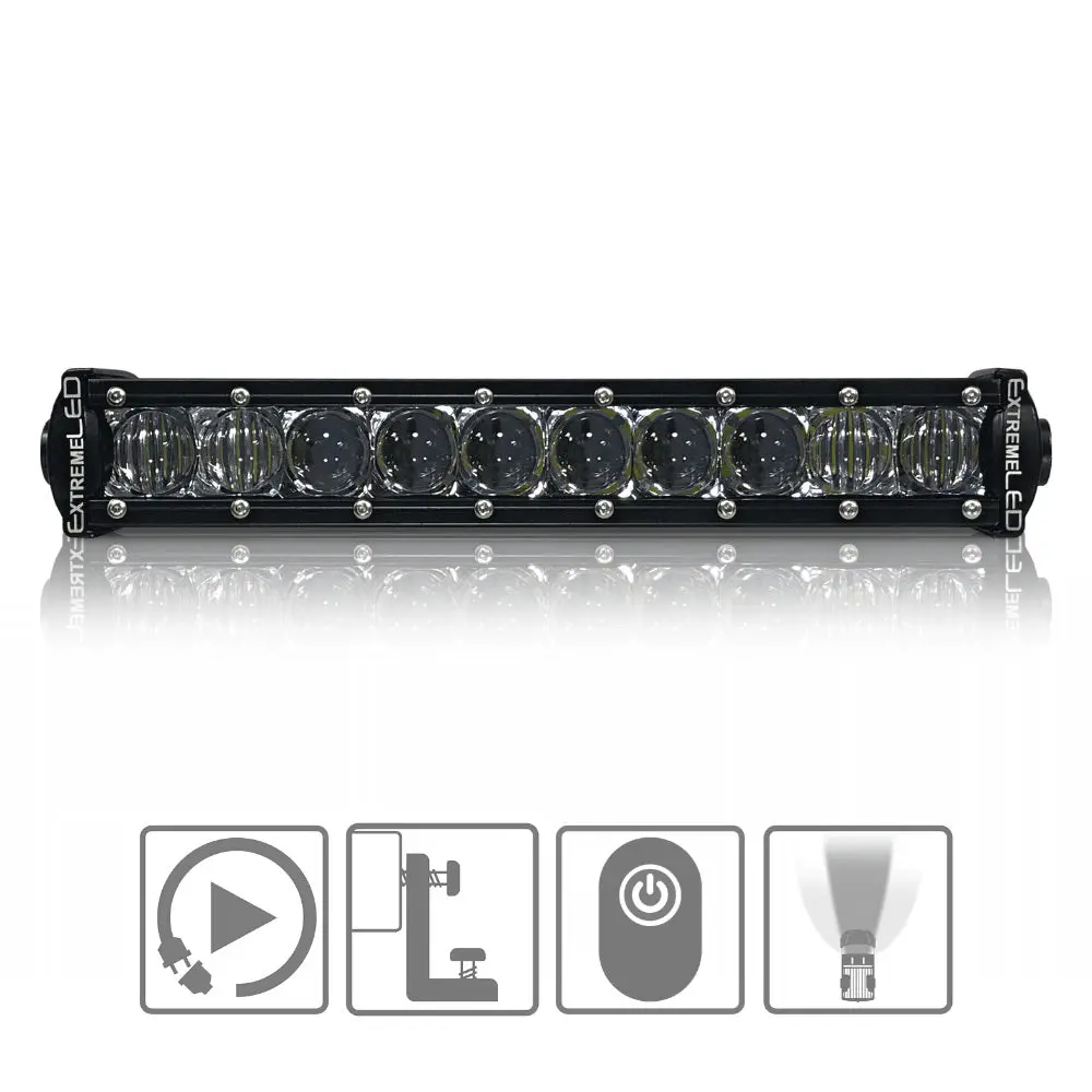 Extreme Led - 10" Extreme Single Row 50W Combo Beam Led Light Bar 1