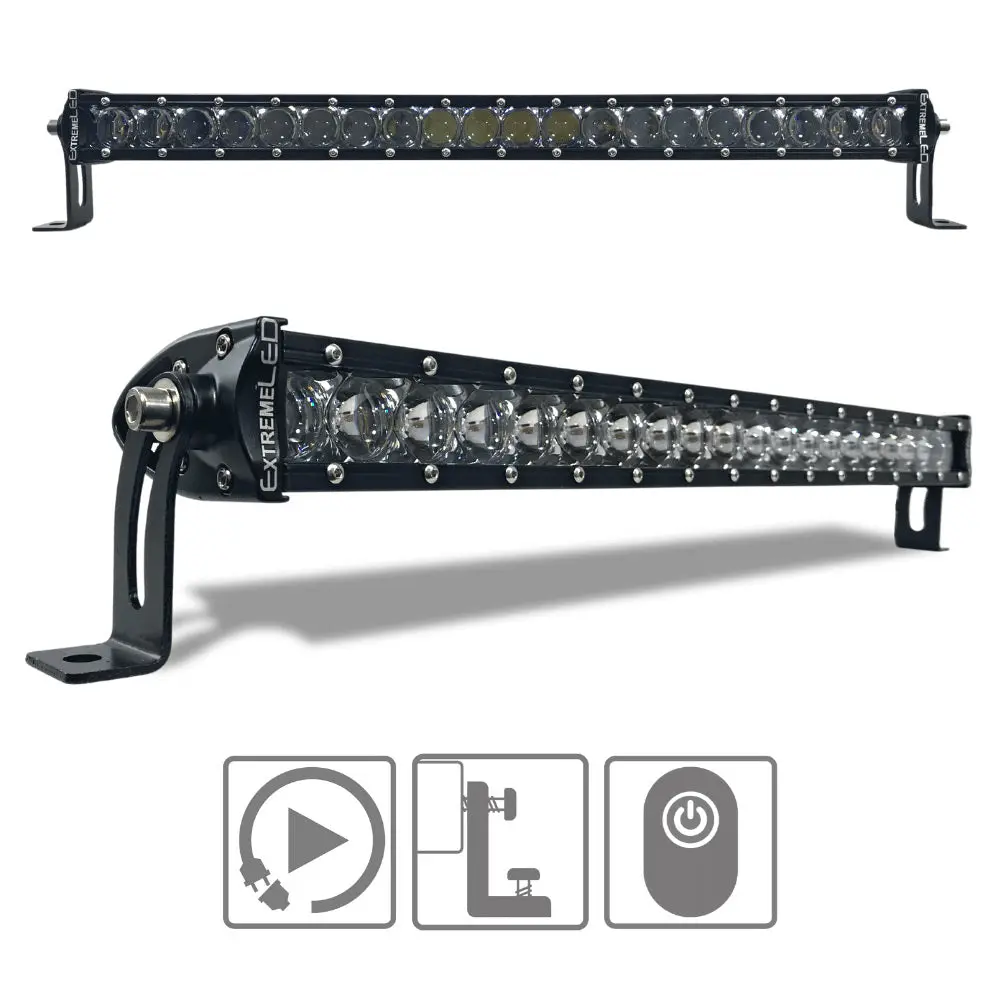 Extreme Led - 20" Extreme Single Row 100W Spot Beam Led Light Bar 1