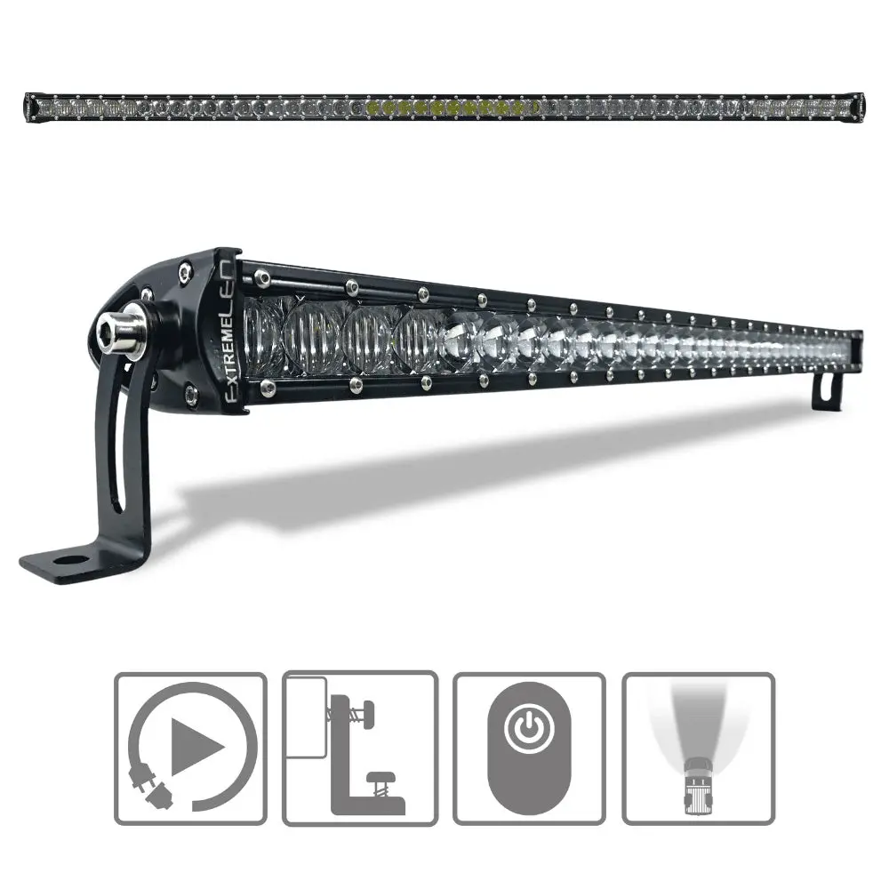 Extreme Led - 50" Extreme Single Row 250W Combo Beam Led Light Bar 1