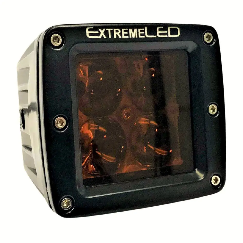 Extreme Led - Stealth Amber Flood Extreme Series 3" Light Pod 1