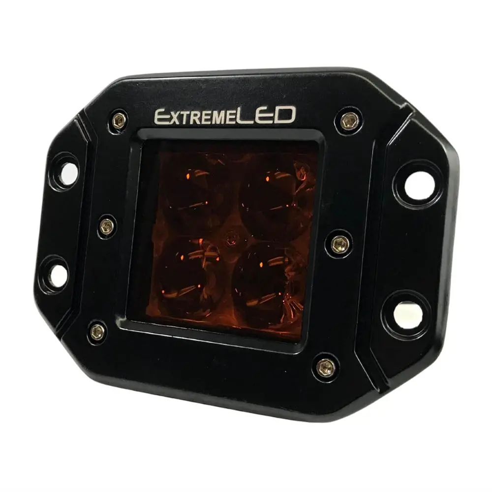 Extreme Led - Stealth Amber Spot Flush Mount Extreme Series 3" Light Pod 2