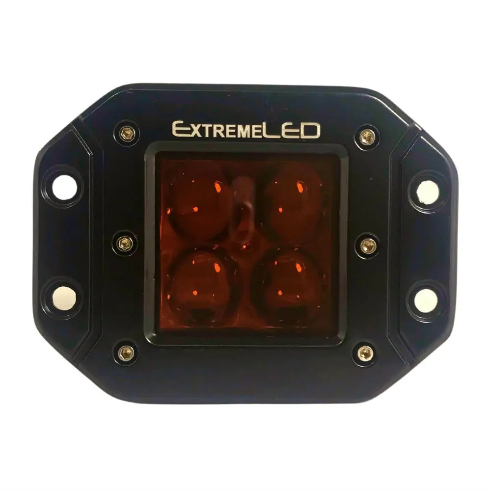 Extreme Led - Stealth Amber Spot Flush Mount Extreme Series 3" Light Pod 1