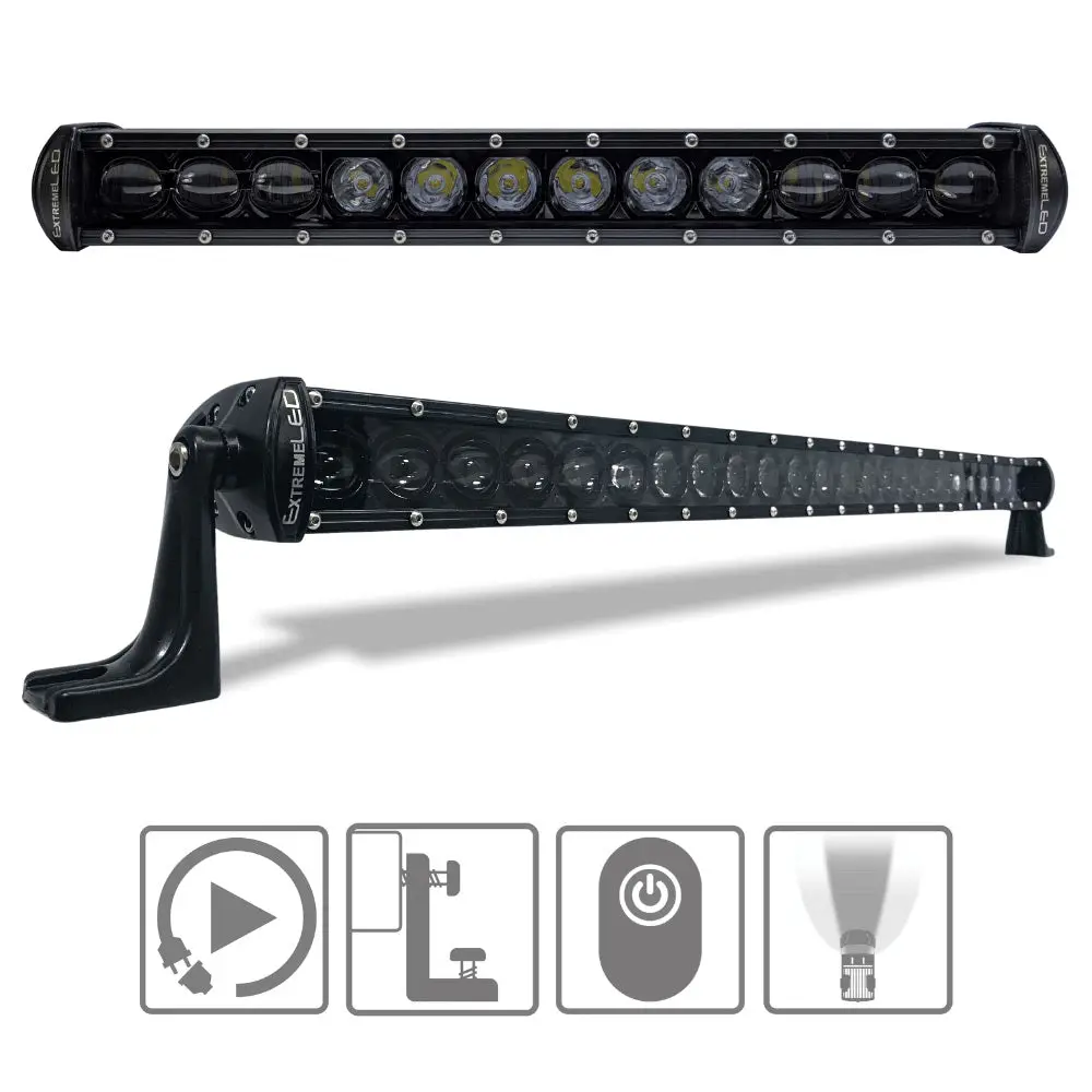 Extreme Led - 18" Extreme Stealth 60W Combo Beam Led Light Bar 1