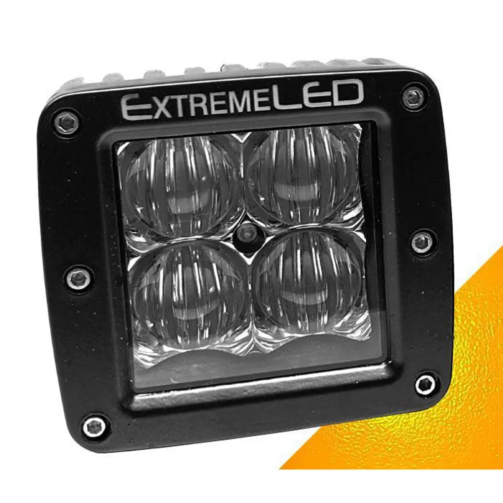 Extreme Led - Amber Flood Extreme Series 3" Cree Light Pod 1