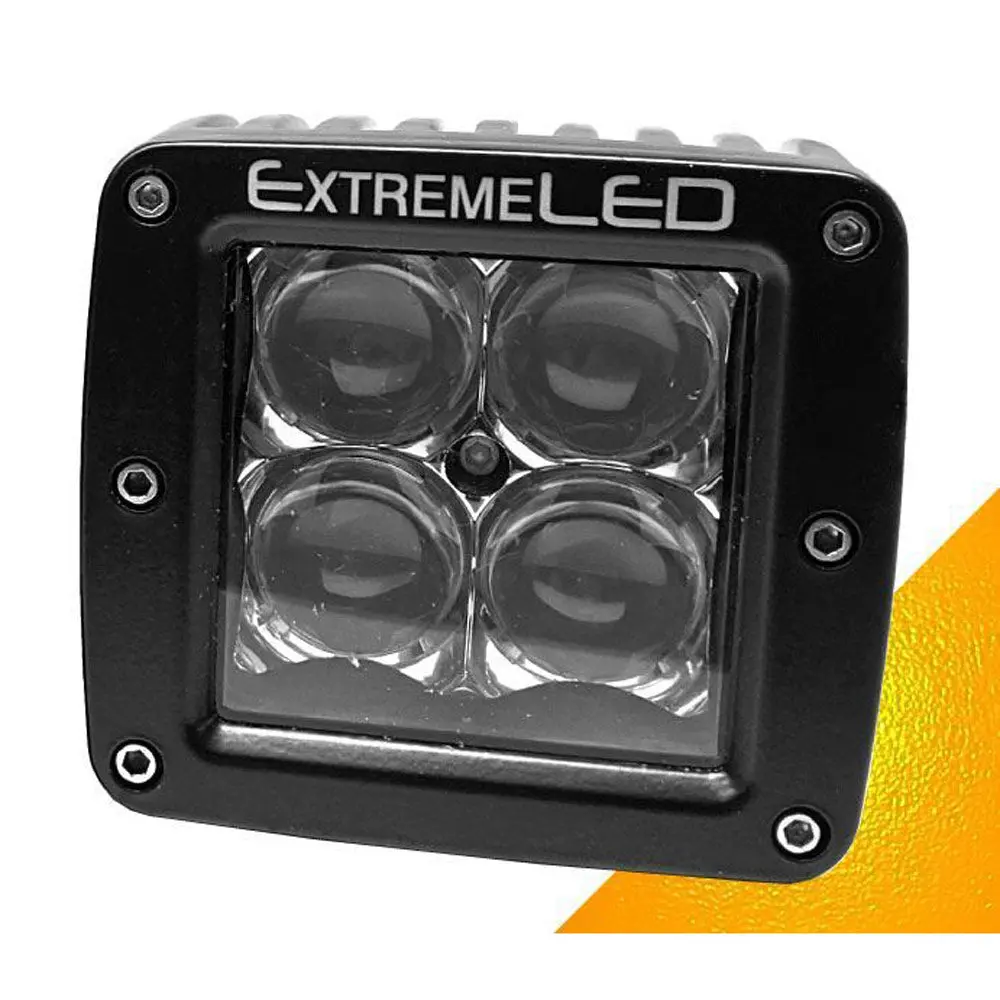 Extreme Led - Amber Spot Extreme Series 3" Cree Led Light Pod 1