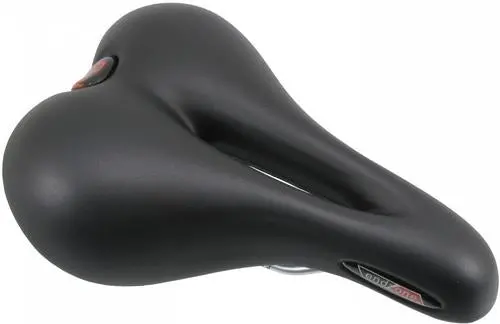 End Zone Vl-4110 Vinyl Vacuum-Gel Women's Saddle W/ Hole 1