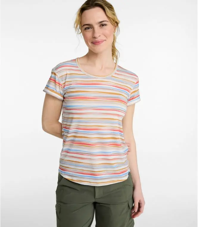 Everyday Sunsmart Lifestyle Tee Short Sleeve Stripe Women's Regular 1