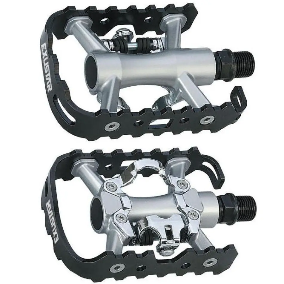Exustar Pm818 Spd Clipless-Platform Pedals 1