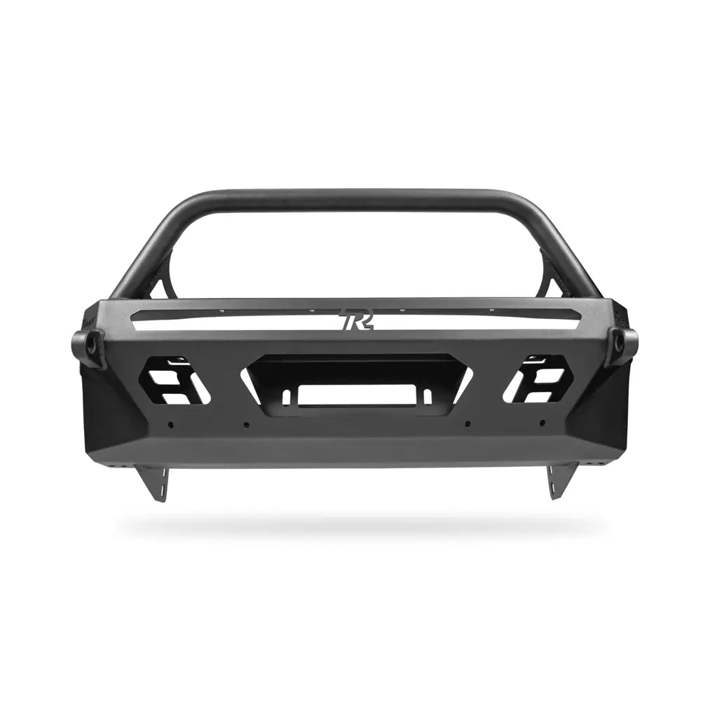 Rago Fabrication - Center Mount Winch Front Bumper With Top Hoop - Toyota 4Runner (2010-2024) 1