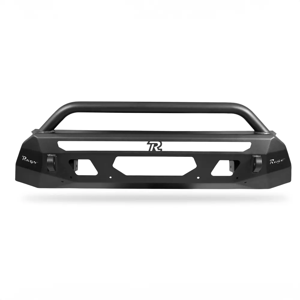 Rago Fabrication - Center Mount Winch Front Bumper With Top Hoop - Toyota Tacoma (2016-2023) 1
