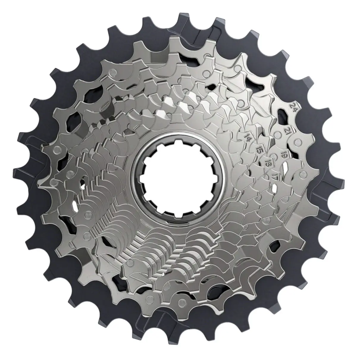 Sram Force Axs Xg-1270 Cassette - 12-Speed, Silver, For Xdr Driver Body, D1 1