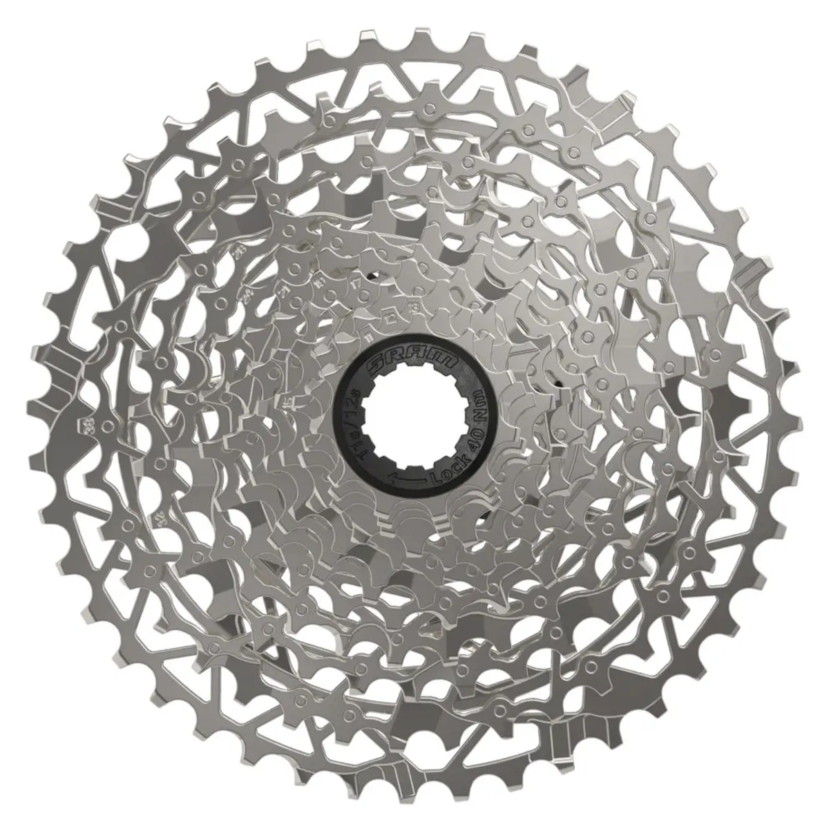 Sram Xplr Pg-1231 Cassette - 12-Speed 11-44T Silver D1 1