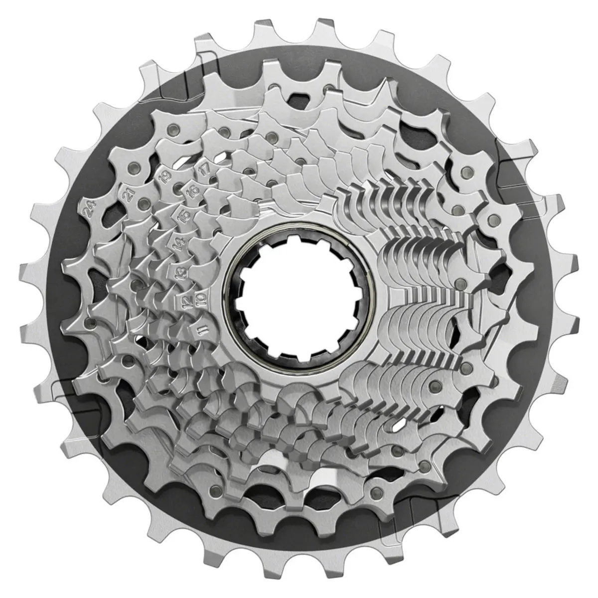Sram Force Xg-1270 Cassette - 12-Speed Silver For Xdr Driver Body E1 1