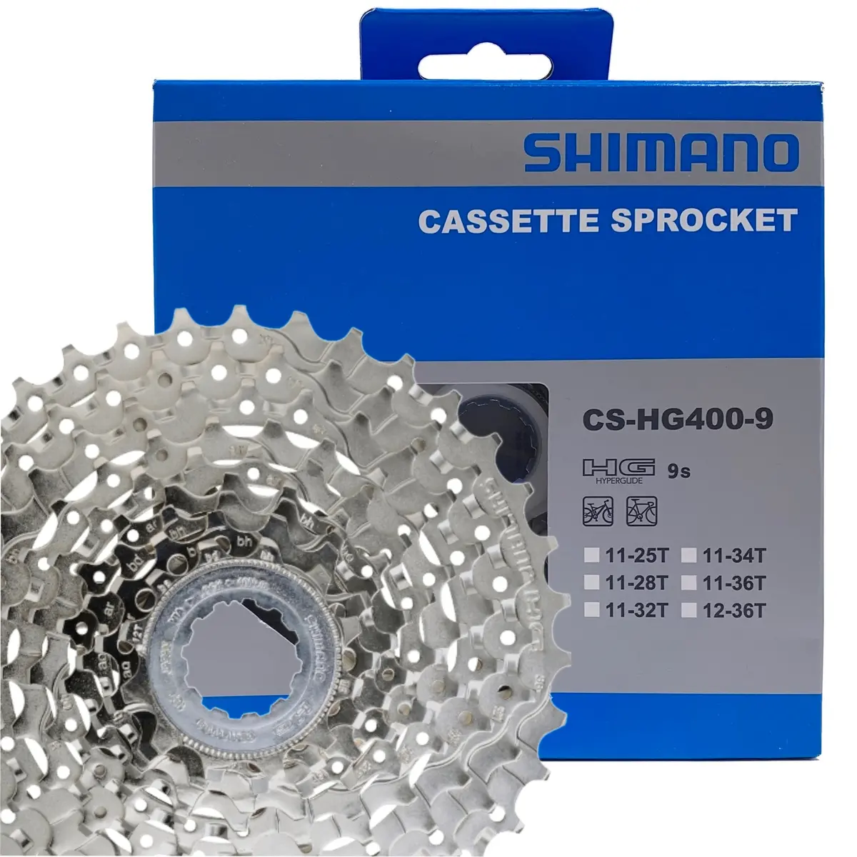 Shimano Alivio Cs-Hg400 9-Speed Cassette 1