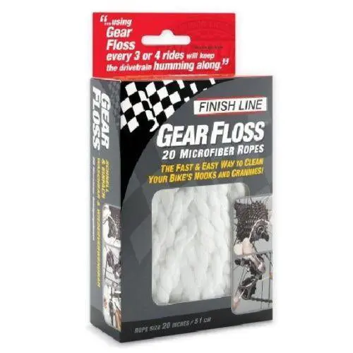 Finish Line Gear Floss 20 Microfiber Rope Cleaner 1