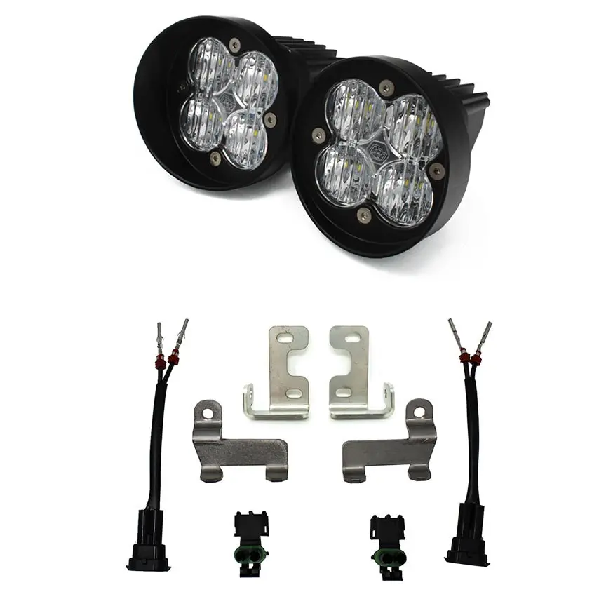Baja Designs - Squadron-R Sport Fog Pocket Kit - Toyota Tacoma (2012-2023), 4Runner (2010-2024), Tundra (2014-2021) 1