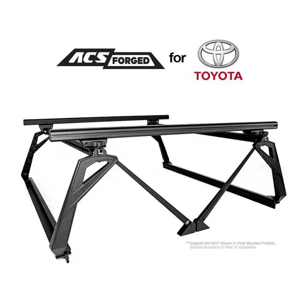 Leitner - Acs Forged Bed Rack - Toyota Tacoma & Tundra 1