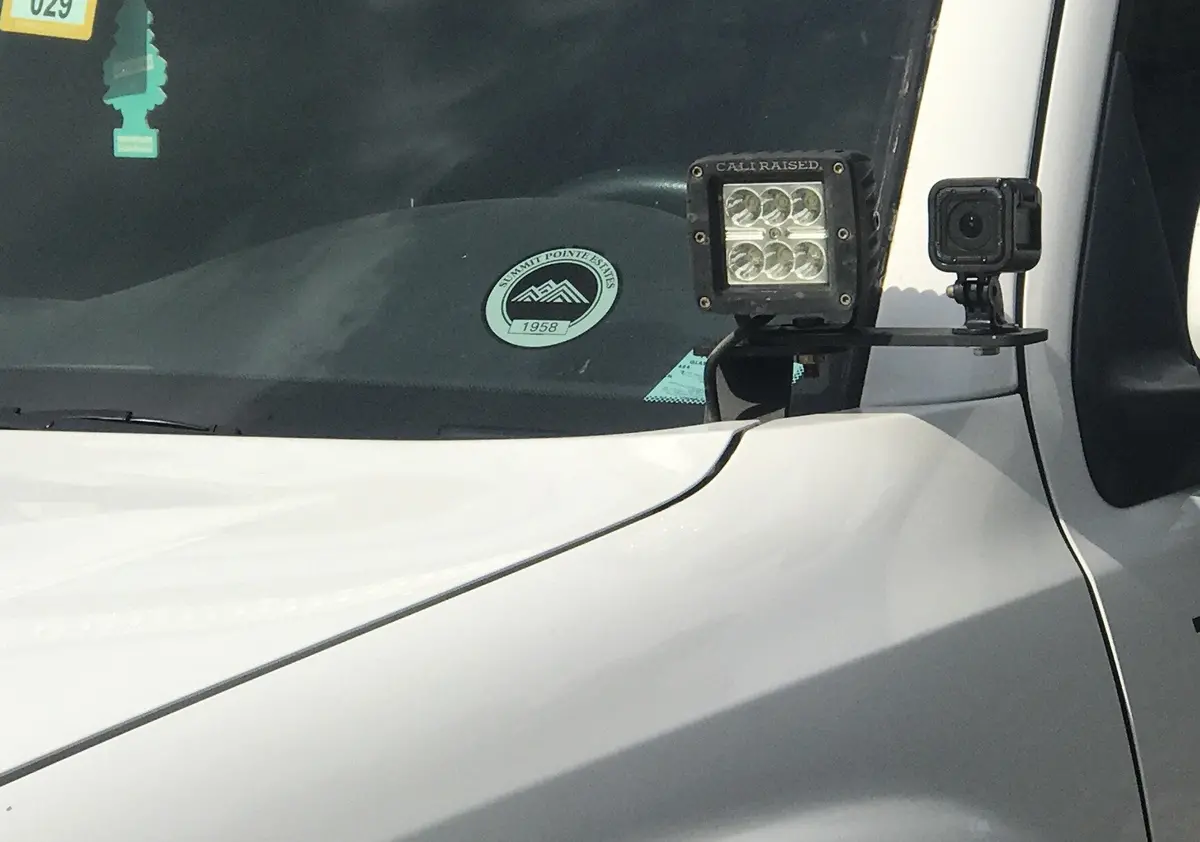 Cali Raised Led - Ditch Light Bracket Extensions 1