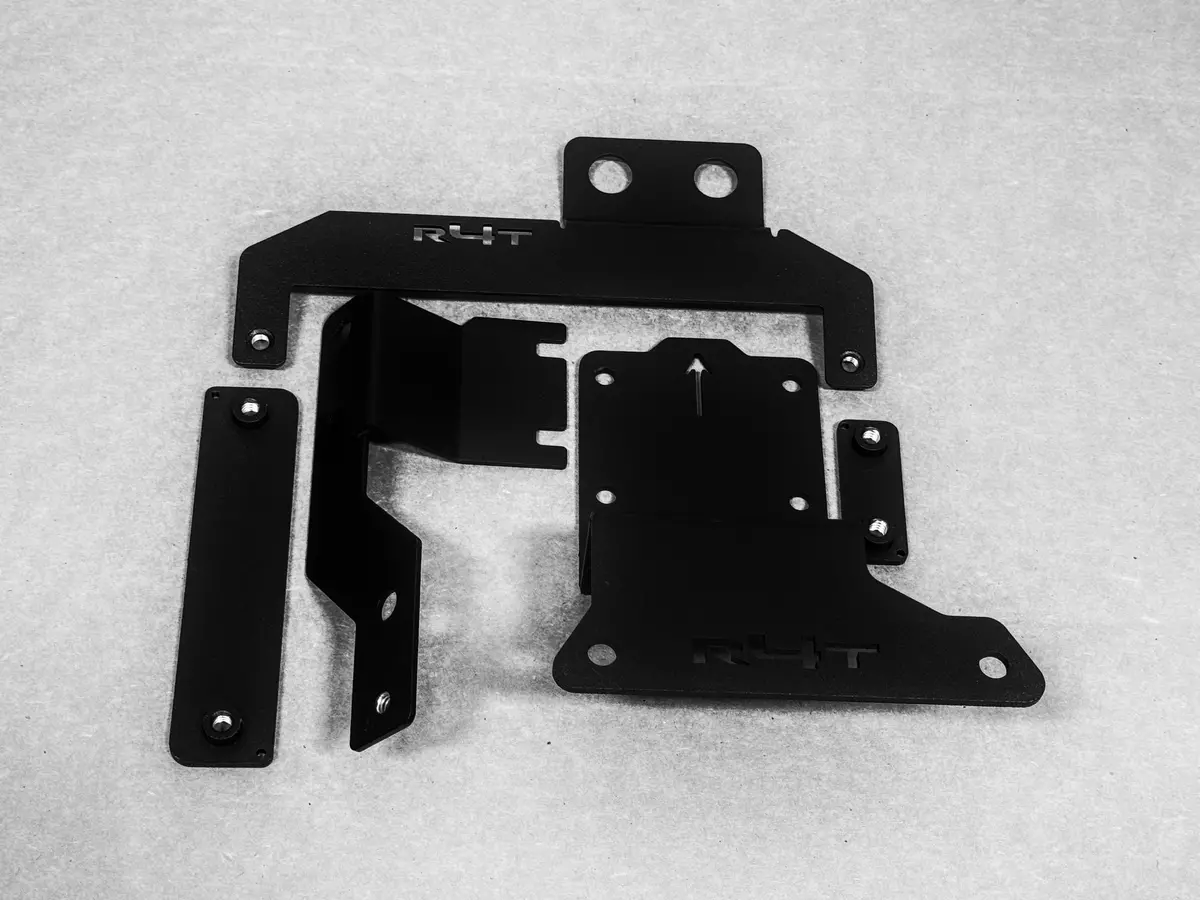 R4t - Behind Grille Air Compressor Mount - Toyota 4Runner (2010-2024) 1