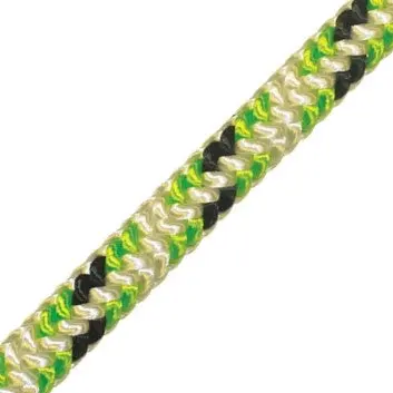 Pelican Green, White, And Black 1/2" Climbing Rope 1