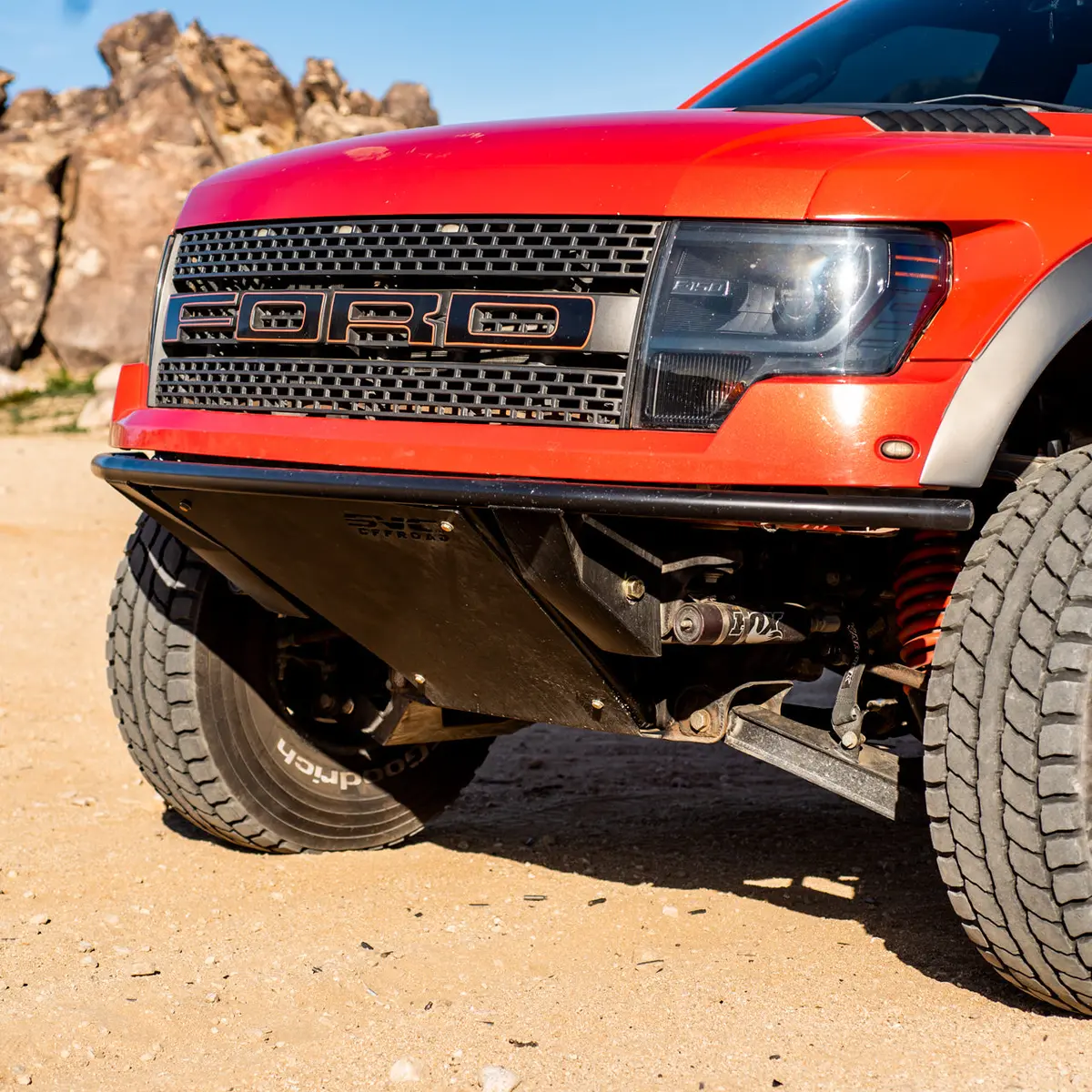 Svc Offroad Baja Smurf Front Bumper - Gen 1 Ford Raptor 1
