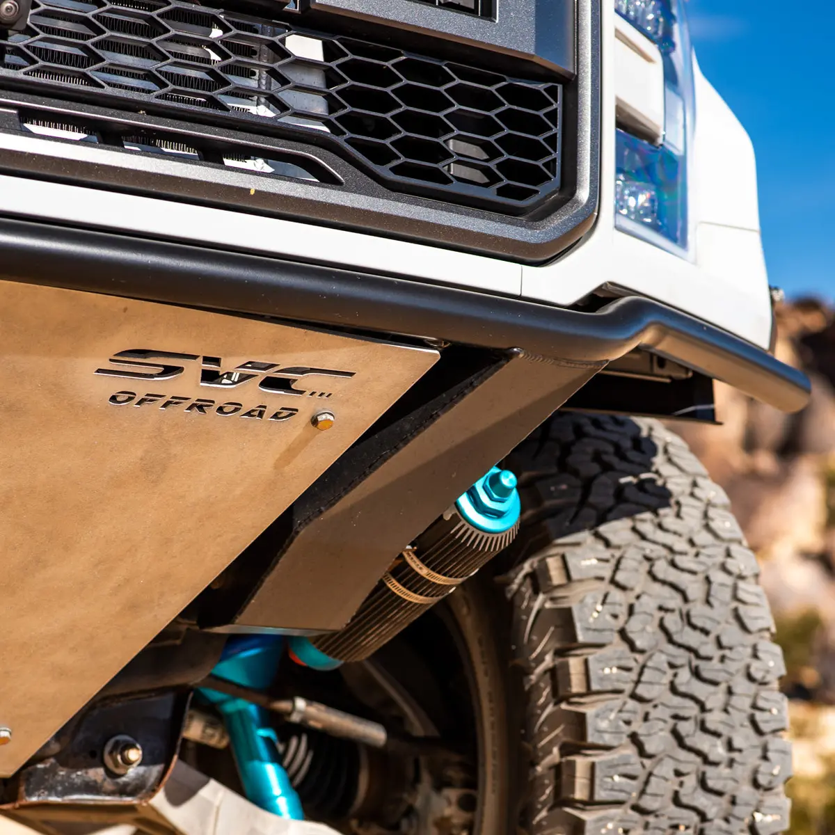 Svc Offroad Baja Smurf Front Bumper - Gen 2 Ford Raptor 5