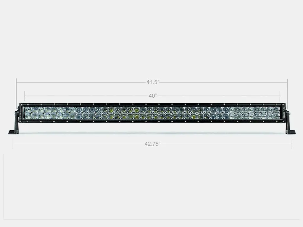 Cali Raised Led - 42" Dual Row 5D Optic Osram Led Bar 1
