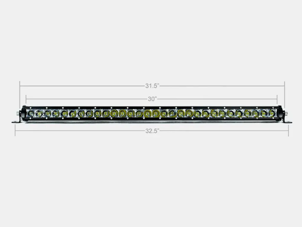 Cali Raised Led - 32" Slim Single Row Led Bar 1