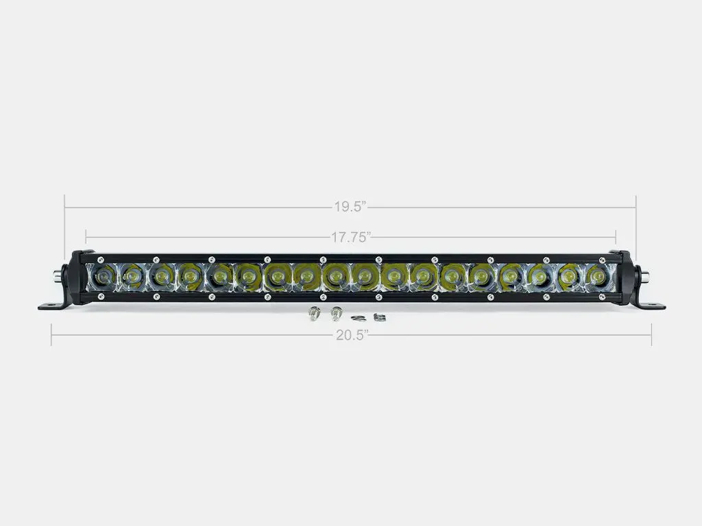 Cali Raised Led - 20" Slim Single Row Led Bar 1