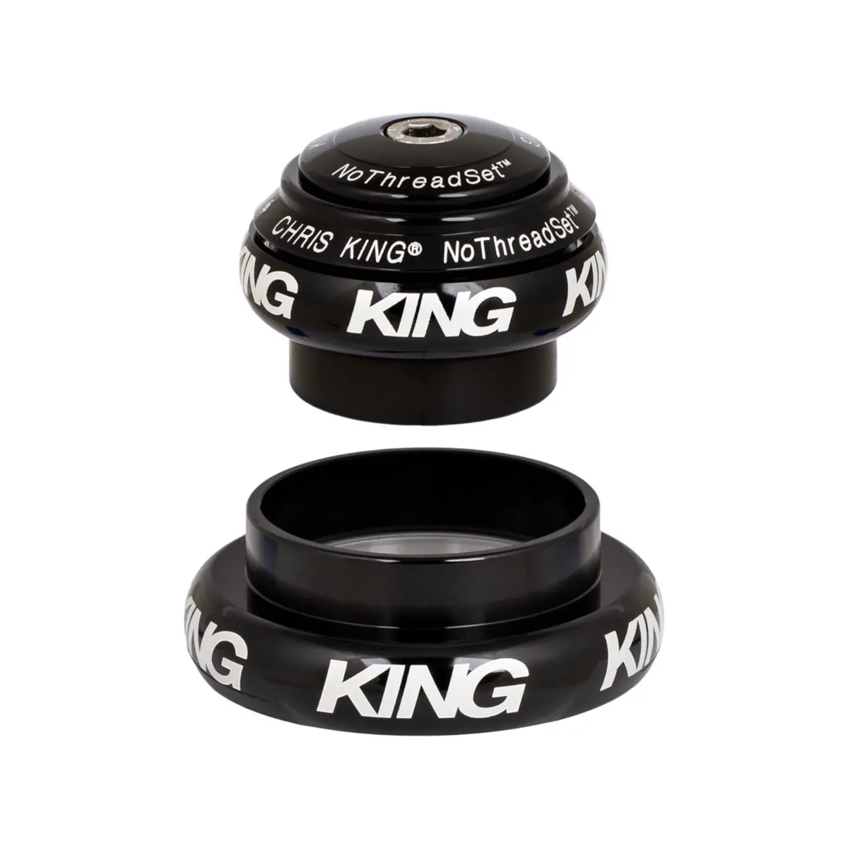 Chris King Nothreadset Headset - 1.5 Tapered 34/44 Black 1