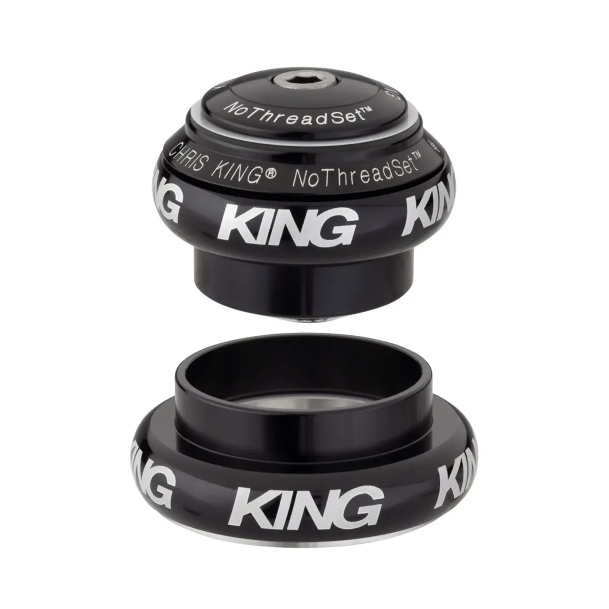 Chris King Nothreadset Headset - 1-1/8 - 1.25 34/44Mm Black 1