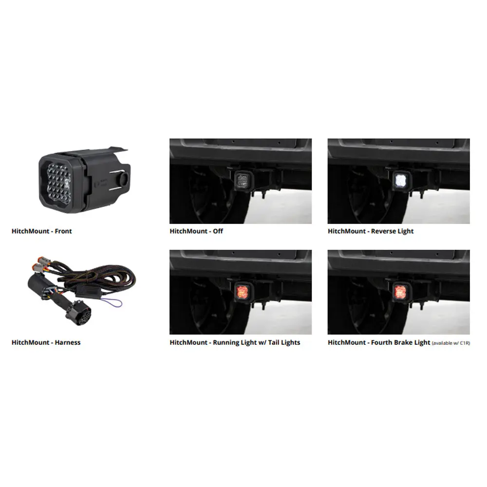Diode Dynamics - Hitchmount Led Pod Reverse Kit 1