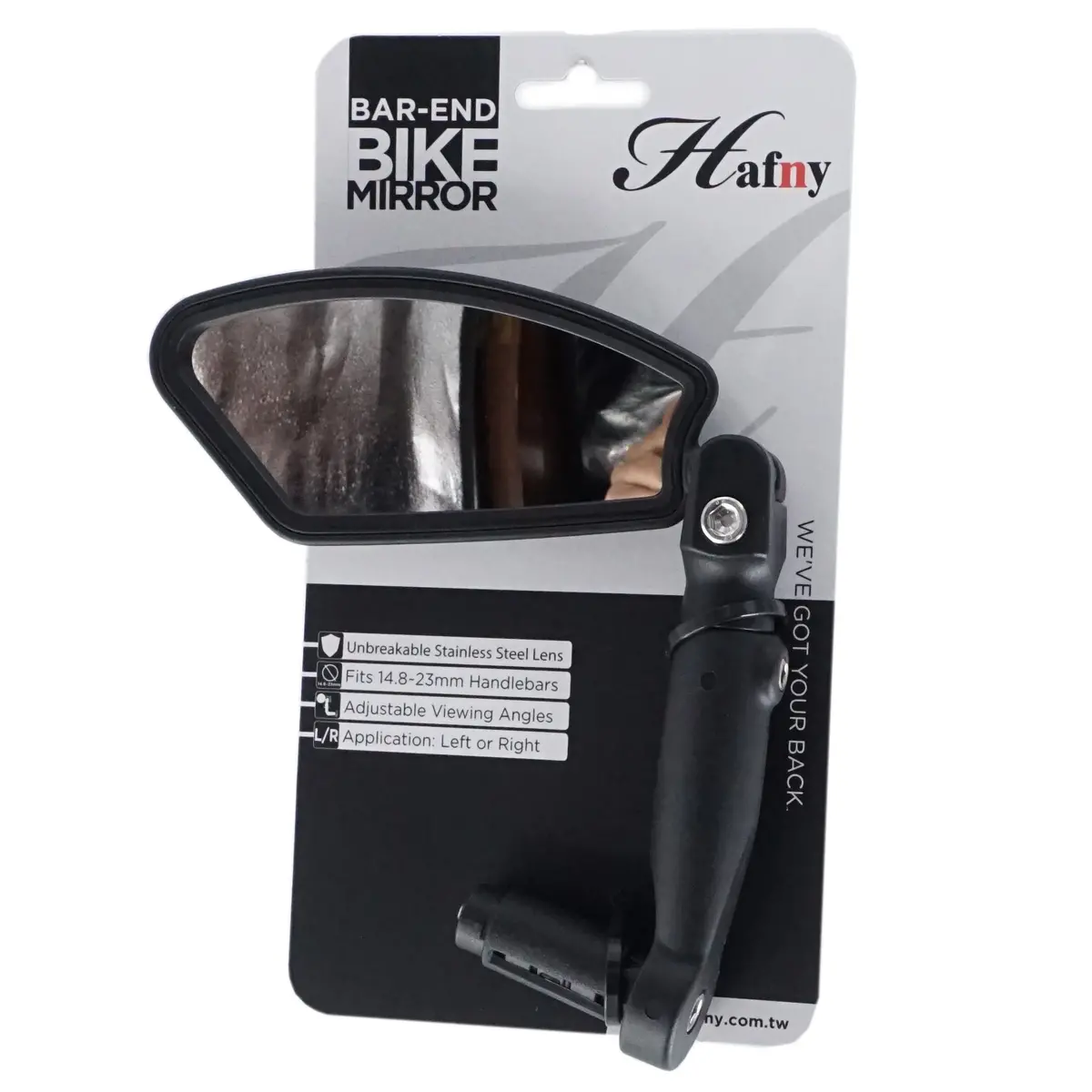 Hafny Hf-M800l-Fr05 Ss Rise Bar End Mirror 1
