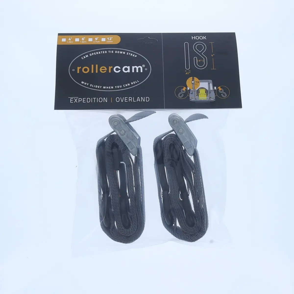 Rollercam - 1" Hook End 2 Pack 1