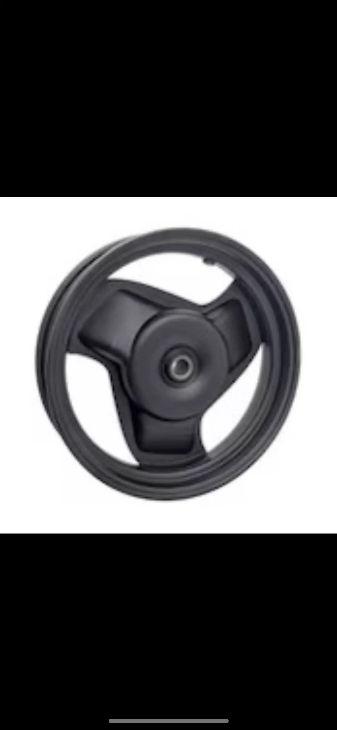 Universal Parts 10" Steel Rear Wheel 1