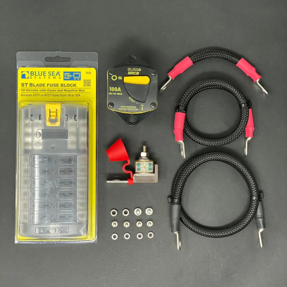 Powertrays - Accessory Bundle For Blue Sea 12 Circuit Powertray 2005-2023 Tacoma 1