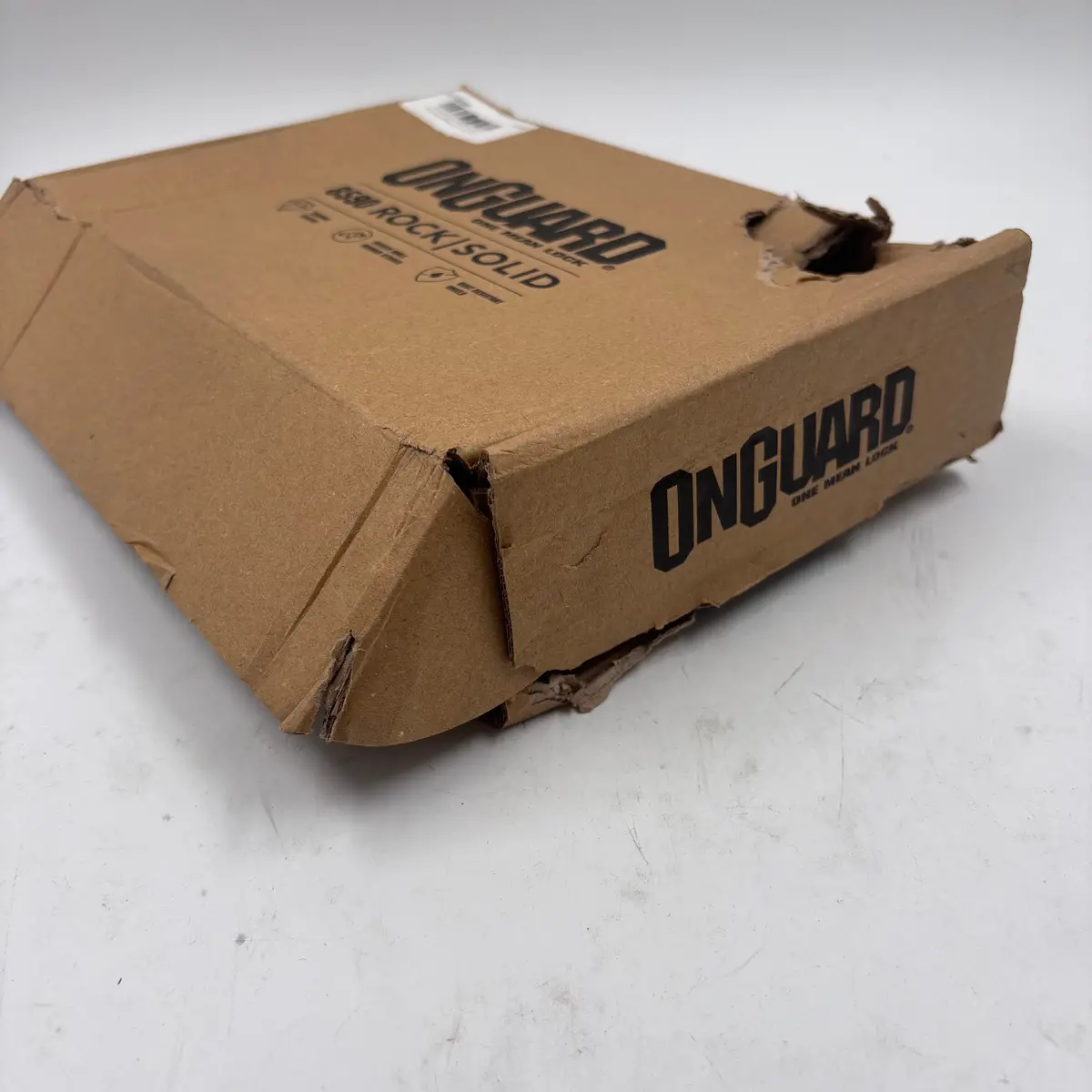 Open Box Onguard 8590 Rocksolid Grinder-Resistant U-Lock 1