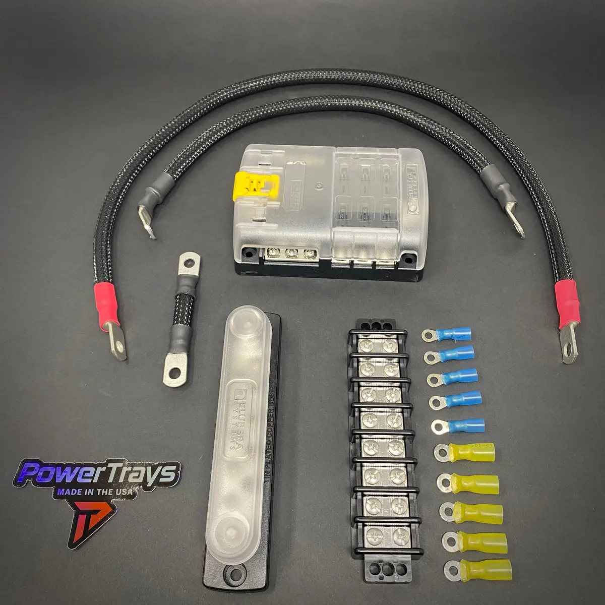 Powertrays - Accessory Bundle For Universal 6-Circuit Switch Panel Powertray 1