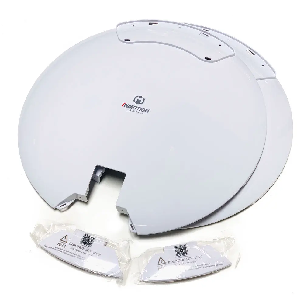 Limited Edition - Glide 2 / V5 White Shell Kit - 2 Outer Shells, 2 Valve Covers 1