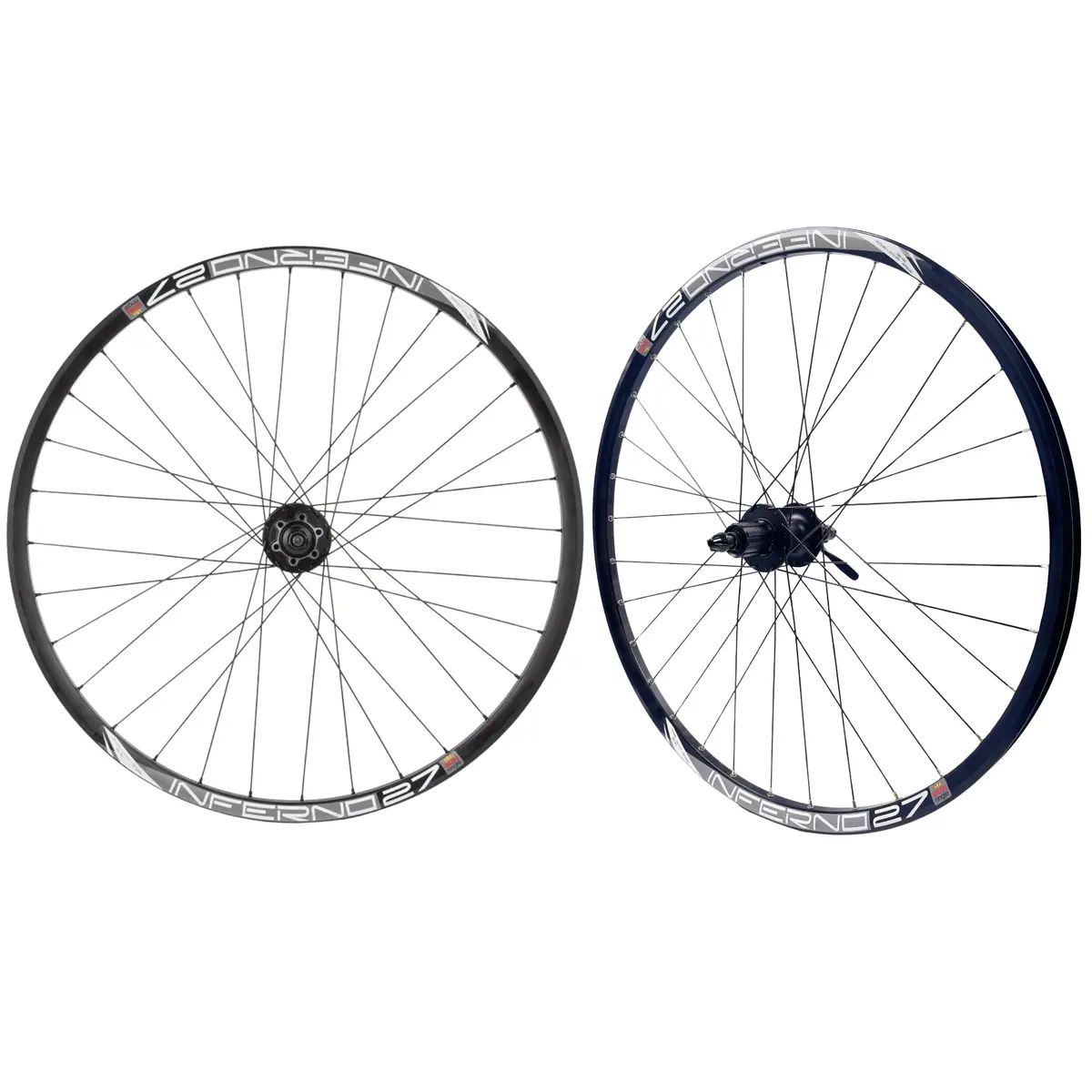 Sun Ringle 27.5-Inch Inferno27 9X100 Front 10X135 Rear Qr Hg Type Disc Wheelset 1