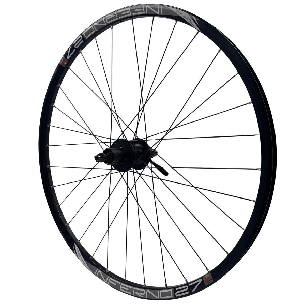 Sun Ringle 27.5-Inch Black Inferno 27 Rear 10X135mm Qr Shimano Fh-M475 Disc Wheel 1