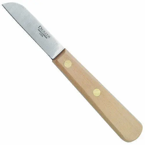 Am Leonard #8Aml Jumbo Grafting Knife 3" Carbon Steel Blade "Panel Edge Ground" 1