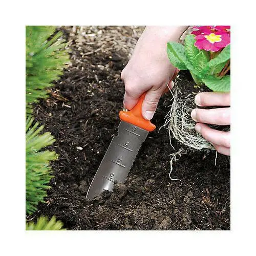 Deluxe Stainless Steel Soil Knife (#4752) A.M Leonard Great Gift!! 1