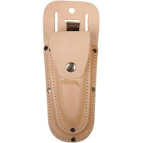 Weaver Pruner & Knife Leather Case W/Clip & Belt Slot Landscape & Gardening 2