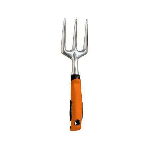 A M Leonard Solid Cast Aluminum Hand Fork With Gel Grip, 13-Inch Length 1