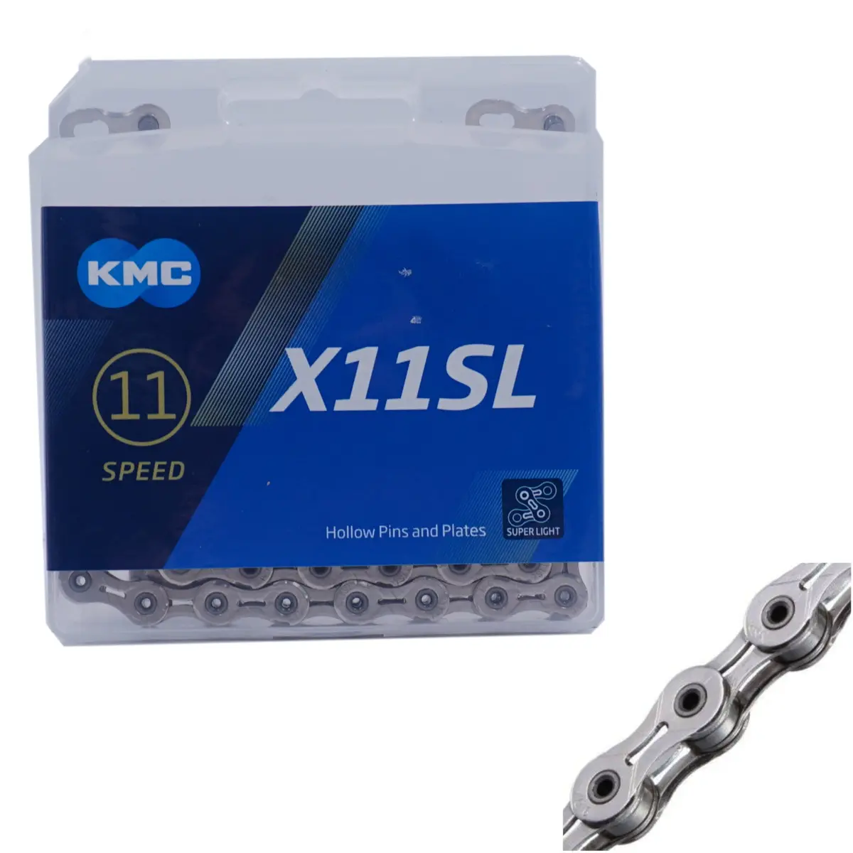 Kmc X11sl 11 Speed Silver Chain 1