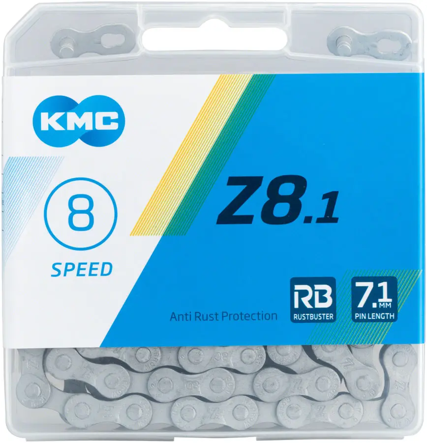 Kmc Z8.1 Rb Rust Buster 8-Speed Chain 1
