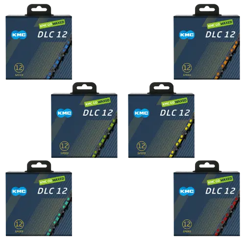 Kmc Dlc 12-Speed Waxed Chain 126L 1