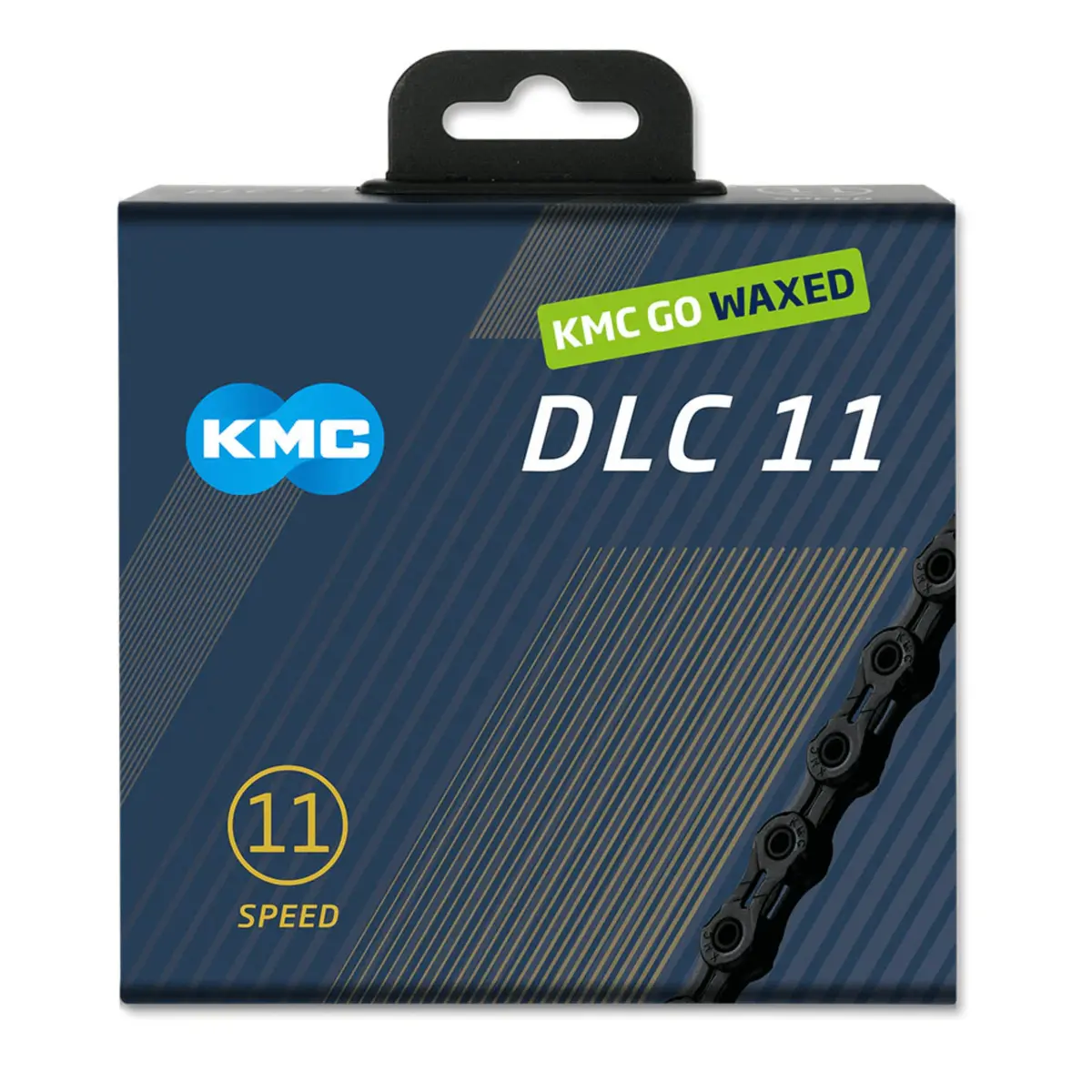 Kmc Dlc 11-Speed Waxed Chain 118L 1